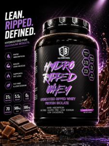 HYDROLYZED RIPPED WHEY PROTEIN ISOLATE